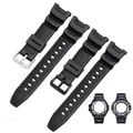 For Casio G shock sgw100 SGW-100 Sport Strap SGW-100-1V SGW-100-1VDF Waterproof Rubber Bracelet