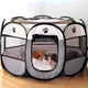Portable Foldable Pet Tent Kennel Octagonal Fence Puppy Shelter Easy To Use Outdoor Easy Operation