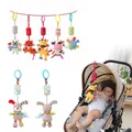 Baby Rattles Puppy Bee Bed Stroller Hanging Toys 0-12 Months Infant Grab Ability Training Bell