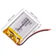 3.7V lithium battery 800MAH polymer battery 802535 Bluetooth DVR player dashcam recorder Registrar