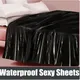 Adult Sex PVC Plastic Bed Sheets Sexy Game Waterproof Hypoallergenic Mattress Cover for Couple Flirt