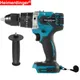 18V 13mm cordless impact drill brushless impact drill screwdriver drill body compatible 1830 1840