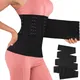 Buckle Bandage Wrap Adjustable Waist Trainer Tummy Slimming Belt Lumbar Support Corset Workout Belly