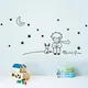 Popular Book Fairy Tale The Little Prince With Fox Moon Star Wall Sticker For Kids Baby Rooms Home