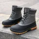 Plus Size 47 Outdoor Men Boots Winter Snow Boots for Men Training Work Boots Waterproof