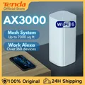 WIFI 6 AX3000 Mesh Router Tenda WiFi Router 2.4G 5Ghz Full Gigabit Router Tenda AC1200 Mesh system
