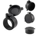 RifleScope Sight Cover Hunting Aiming Sight Cap Dust Proof Case Flip Optic Lens Covers Flip Up Quick