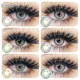 EYESHARE Natural Color Lens Eyes 2pcs Color Contact Lenses For Eyes Blue Gray Color Lens Yearly