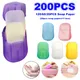 20/60/120/200Pcs New Portable Mini Disposable Soap Paper Travel Soap Paper Washing Hand Bath Clean