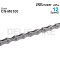 Original SHIMANO DEORE M6100- 12-Speed Bicycle Chains CN-M6100- HG - MTB Chain 116/124L with Quick