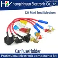TAP Adapter with 10A Micro Mini Standard ATM Blade Fuse 12V MINI SMALL MEDIUM Size Car Fuse Holder