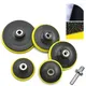 3-7 Inches Electric Grinding Disc Tray Sprocket Wheel Polishing Disk Sticky Adhesive Sandpaper Chuck