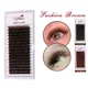 Yelix 0.07mm Dark Brown Eyelash extension Mix 7-15mm brown eyelashes soft high quality individual