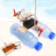 Wooden RC Boat Kids Toys Assembly Remote Control Boat Toys Educational Toy Scientific Experiment