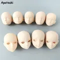 Doll Accessories Multi-style Soft Plastic Practice Makeup DIY Doll Head For 11.5" Doll Heads For 1/6