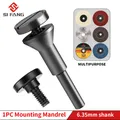 1PC Mounting Mandrel Fit Circular Saw Blade Die Grinder Connecting Rod Adapter With 6/10mm Screw Nut