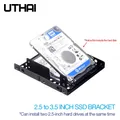 UTHAI G16 Thick Double-layer Hard Drive Bracket 2.5 to 3.5 Inch Hard Disk Bay Notebook/Laptop Solid