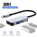 USB C to HDMI Multiport Adapter Type-C Hub Thunderbolt 3 Output USB 3.0 Port Charging Port 100W