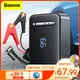 Baseus 2 In 1 Car Jump Starter Power Bank With Air Compressor Tire Pump Emergency Battery Charger