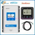 Epever Duo Racer MPPT Solar Controller 20A 30A Solar Charge Dual Battery 12V/24V Remote for Campe