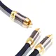 HIFI Subwoofer Y Cable RCA 1 Male to 2 Male Audio cable