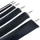 1/3M Black Insulated Braid Sleeving Cord Protector Wire Loom Tubing Cable Sleeve Split Sleeving