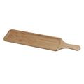 Yanco WD-2423 Rectangular Wooden Tray II Serving Board - 23 1/2" x 5 1/2", Melamine, Golden Oak, Brown