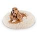 Show & Tail Donut-Dog Bed with Cozy Stress Relief Material Non-Skid Bottom and Machine Washable pet Mattress for Dog Sleeping