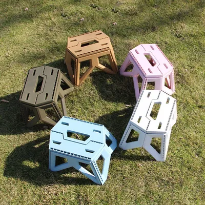 Tabouret pliant Portable d'extérieur chaise de pêche de Camping tabouret triangulaire renforcé en