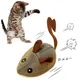 Jouet en peluche intelligent pour chat souris de course interactive teaser de chat jouets en