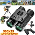 Jumelles portables à n'aime HD télescope injuste pliant vision longue distance chasse camping en