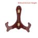 (M:6inch14.5cm Height) Wooden Easel Wood Wedding Table Photo Card Stand Plate Display Holder Home Decor