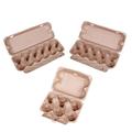 VerPetridure Six + Ten + Twelve Pulp Buckle Egg Trays 30Pc Six + Ten + Twelve Pulp Buckle Egg Trays 30Pcpaper Eggs Cartons Reusable Eggs Cartons for Storing Fresh Pasture Raised Eggs