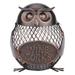 TOOARTS Owl mesh winebottle holder Owl Bottle cork container Iron art Practical decoration Creative sculpture Creative holder Crafts