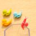 6pcs Snail Shape Tea Bag Clip Cup Mug Tea Infusers Strainer Clips Party Decor Silicone Tea Bag Holder (Random Color)