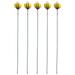 5pcs Bee Stake Bee Garden Stake Yard Lawn Decoration Garden Layout Decorations