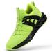 Kricely Boys Kids Trainers Boys Tennis Shoes Girls Running Walking Shoes School Gym Sports Trainers Breathable Lightweight Sneakers(Fluorescent Green 1.5 Big Kid)