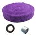 Badminton Grip with Seal Tape Base Film Microfiber Badminton Towel Hand Gel Tennis Racket Sweat Band 10M Purple