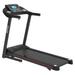 Dcenta Folding Treadmill Smart Motorized Treadmill with Manual Incline and Air Spring & MP3 Exercise Running Machine with 5 LCD Display for Home Use