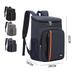 18L Thermal Backpack Waterproof Thickened Cooler Bag Large Insulated Bag Picnic Cooler Backpack Refrigerator Bag Navy blue