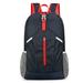 30L Foldable Backpack Lightweight Bag Packable Small Backpacks Water Resistant for Travel Hiking Camping Walking Men Women(Navy blue)