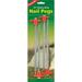 1PACK Coghlans 10 In. Steel Tent Nail Peg (4-Pack)