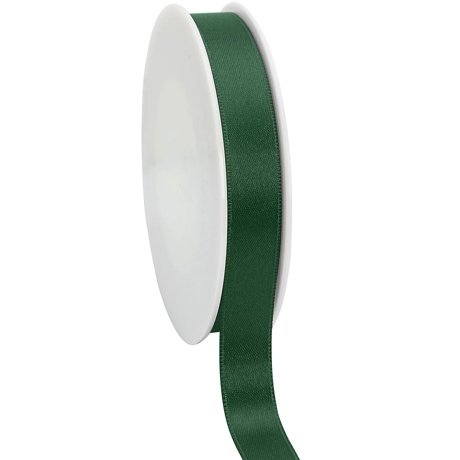Satinband, dunkelgrün, 15 mm, 50 m Image