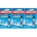 3 LOCTITE Glass Super Glue CLEAR Dishwasher Safe Metal Stained Tinted 233841