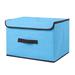 Noarlalf Organization and Storage Storage Box Foldable Clothing Sundries Portable Storage Box with Lid Foldable Storage Box Drawer Storage Closet Organizers and Storage 36*23*1.5