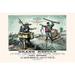 Print shows fisherman and hunter with abundant catches of fish and fowl on an advertisement for the Paul Meyers store in Philadelphia PA. Poster Print by W.R. Hallowell (18 x 24)