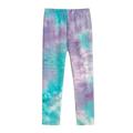 LOVEBAY Girls Leggings Soft Leggings Comfortable Pants Tie-dye Leggings Basic Stretch Pants Footless Stocking Pant Size 2-3 Years