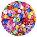 Pgeraug gifts for women Beads Glitter Beads Hair Beads Craft Beads Children s Multicolor Beads DIY Beads Bracelet Beads Craft Beads make beads F