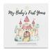 KeaBabies First 5 Years Baby Memory Book Journal 4X6 Photo Size (Fairytale Land)