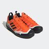 Wanderschuh ADIDAS TERREX "TERREX SWIFT SOLO 2.0", Gr. 44,5, orange (impact orange, core schwarz, crystal weiß), Textil, Synthetik, sportlich, Schuhe